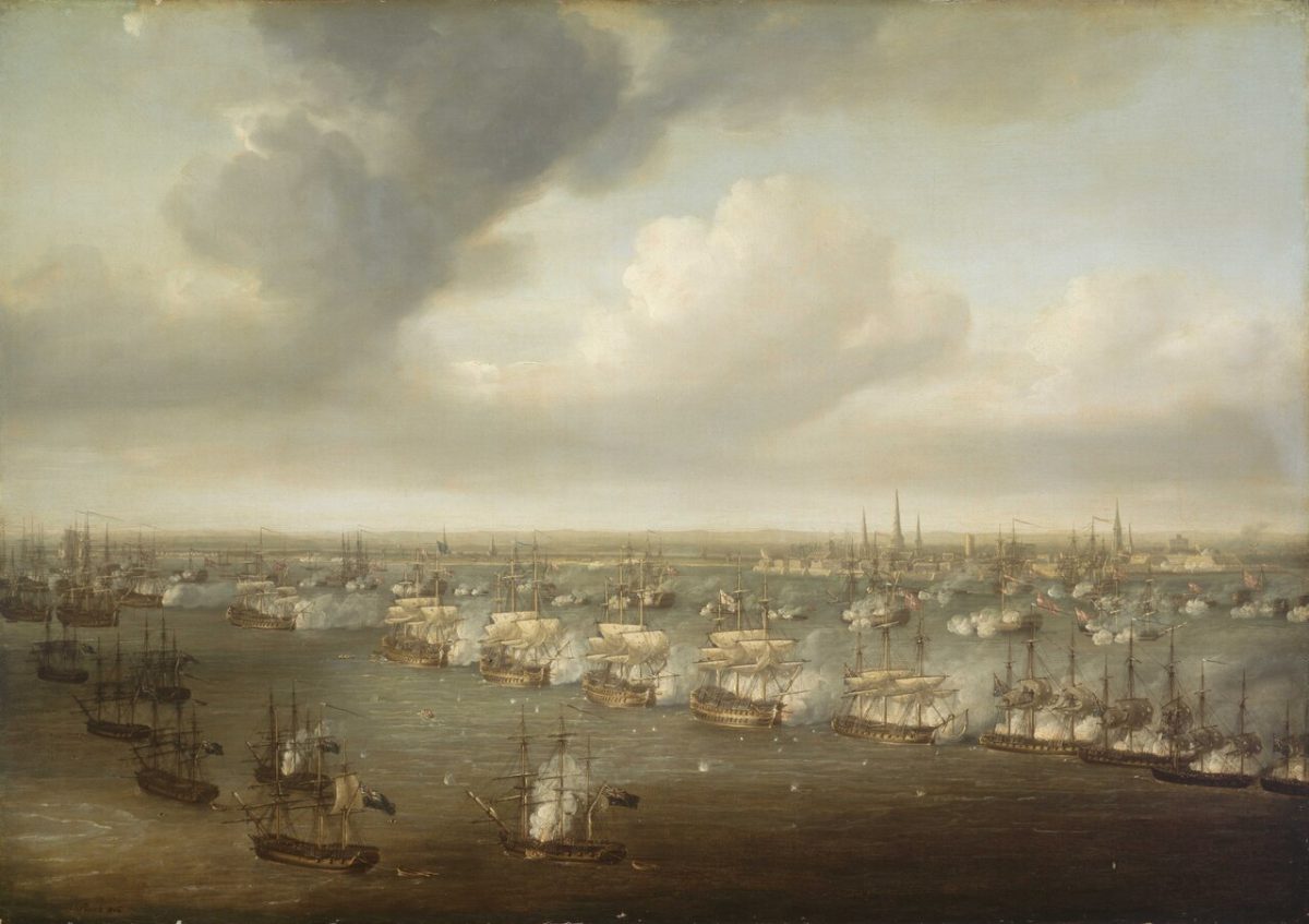 This painting was done by Nicholas Pollock. 