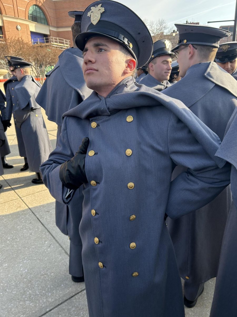 Sam Almazan, Class of 2025 Cardinal Newman Alumni and currently attending West Point